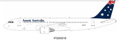 Inflight IF3200218 1:200 Ansett Australia Airbus A320 - 211