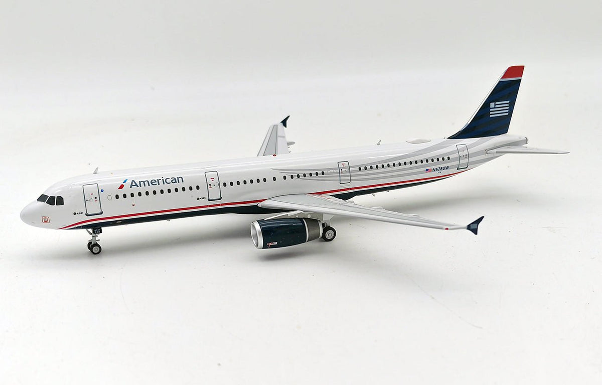 Inflight IF321AA578 1:200 American Airlines Airbus A321 - 231 N578US Plus Collector Coin