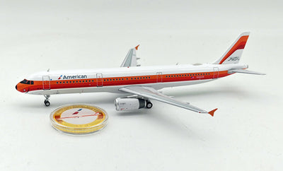 Inflight IF321AA582 1:200 American Airlines Airbus A321 - 231 N582UW Plus Collectors Coin