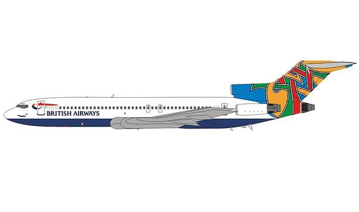 InFlight IF722045 1:200 British Airways Boeing 727 - 200 ZS - NZV