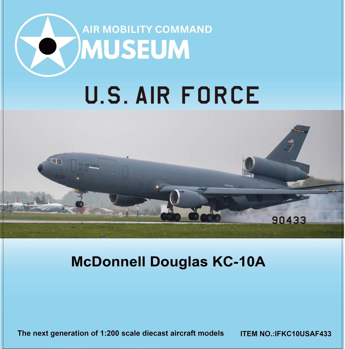 Inflight IFKC10USAF433 1:200 USAF Douglas KC - 10A "McGuire Air Force Base"