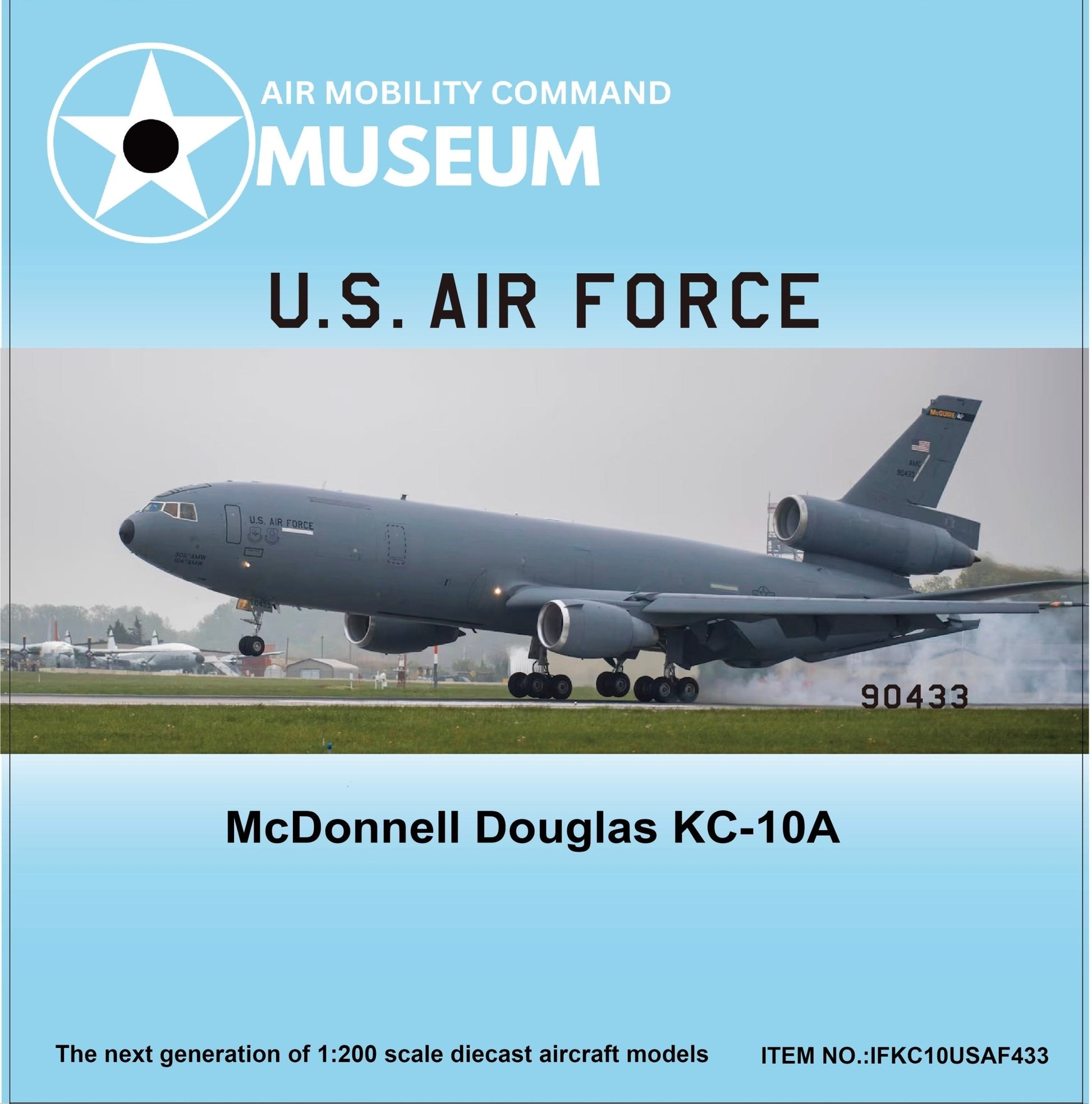 Inflight IFKC10USAF433 1:200 USAF Douglas KC - 10A "McGuire Air Force Base"
