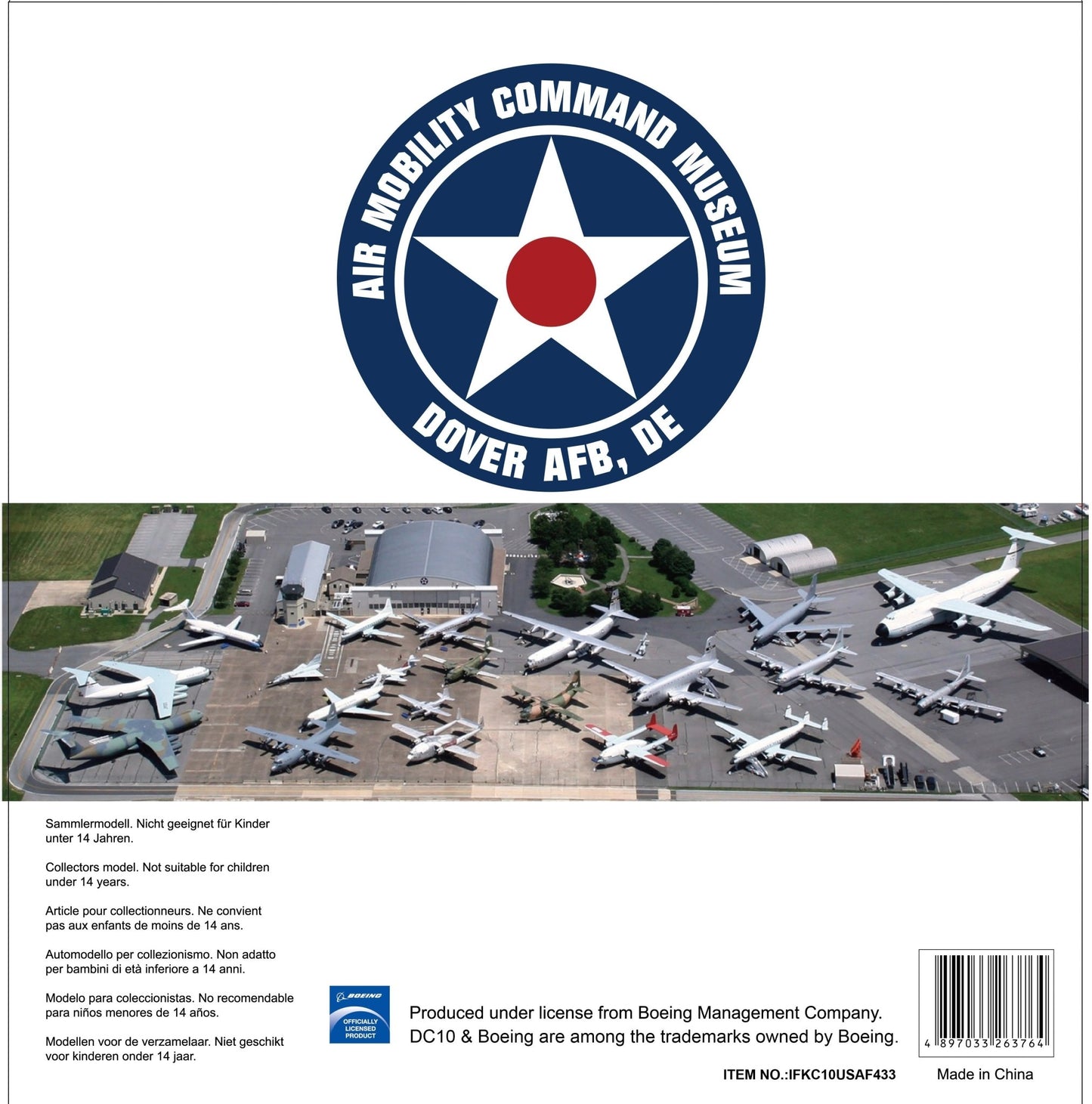 Inflight IFKC10USAF433 1:200 USAF Douglas KC - 10A "McGuire Air Force Base"