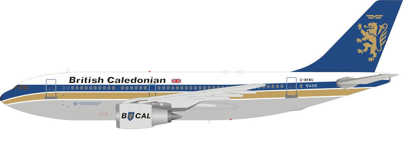 British Caledonian 航空機モデル 1/200 インフライト British Caledonian Collection – MTS Aviation Models