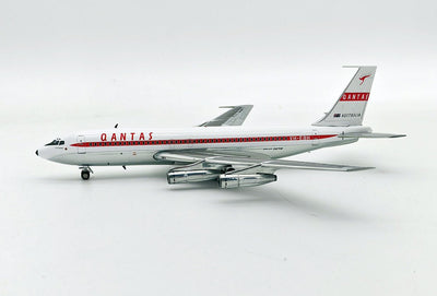 InFlight200 IF701QF120P Qantas Boeing 707 - 100 VH - EBH Polished