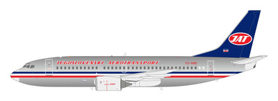 InFlight200 1:200 scale JAT - Yugoslav Airlines Boeing 737-3H9 YU-AND Polished diecast model airplane