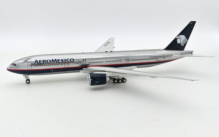 InFlight200 IF772AM1023P AeroMexico Boeing 777 - 2Q8/ER N745AM Polished