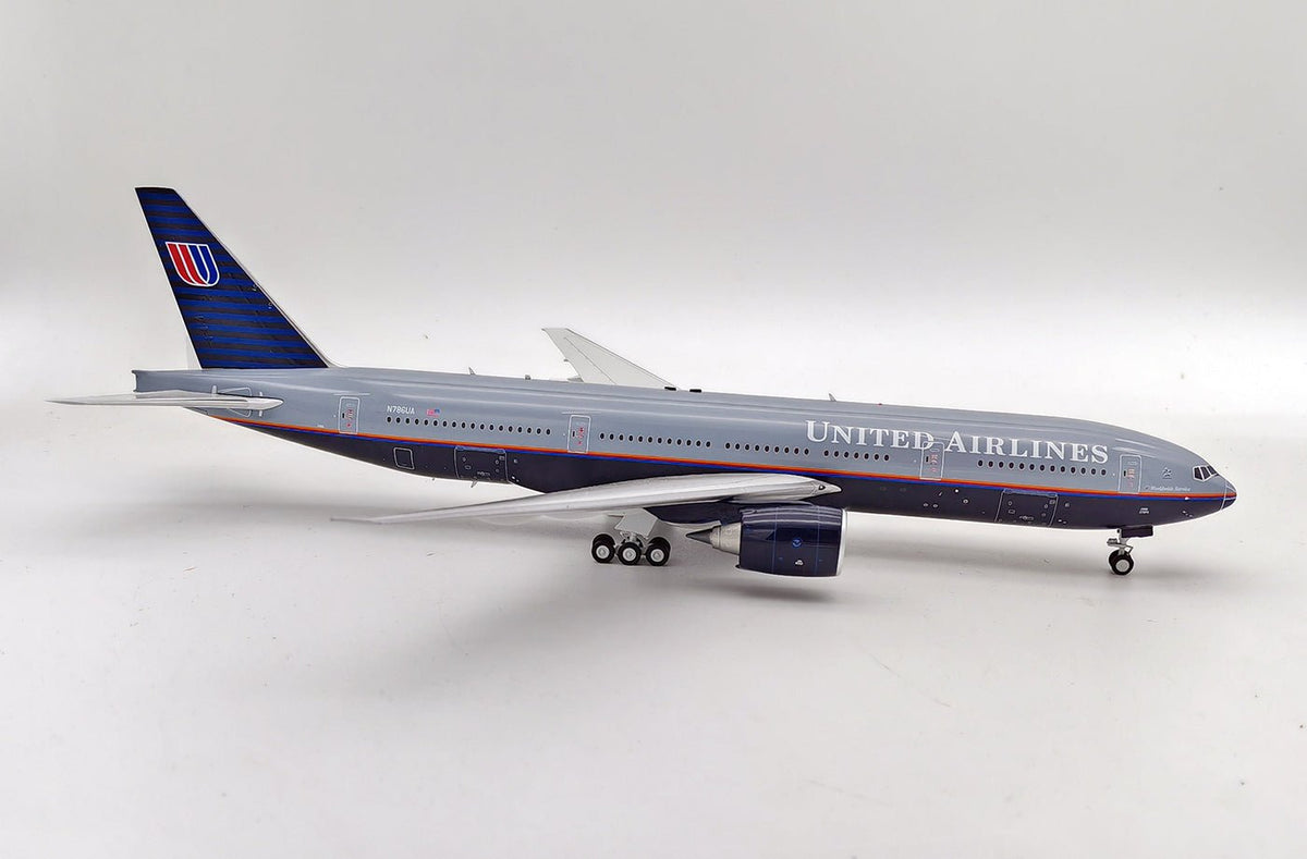InFlight200 IF772UA1123 United Grey Top 777 - 200 N786UA