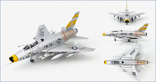 Hobby Master HA2120B 1:72 F - 100D Super Sabre 1st Lt. Joe H. Engle, 474th Fighter Day Sqn., 31st TFW, George AFB, August 1958
