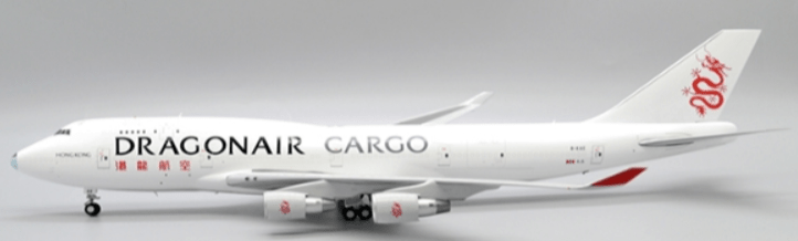 JC Wings EW2744002 1:200 Dragonair Cargo Boeing 747 - 400BCF