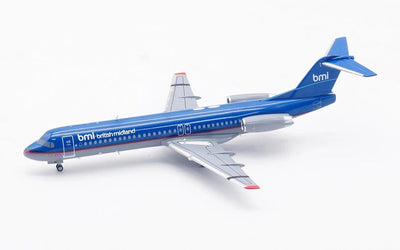 JC Wings JC2BMA0303 1:200 British Midland Fokker 100 G - BXWF