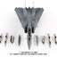 JC Wings JCW - 72 - F14 - 08 1:72 F - 14D Tomcat U.S. NAVY, VF - 2 Bounty Hunters NE104 "GO NAVY"