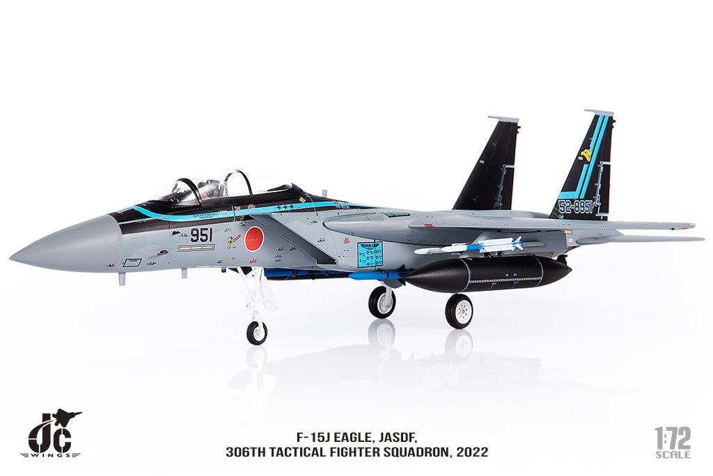 JC Wings JCW - 72 - F15 - 022 1:72 F - 15J Eagle JASDF, 306th Tactical Fighter Squadron, 2022