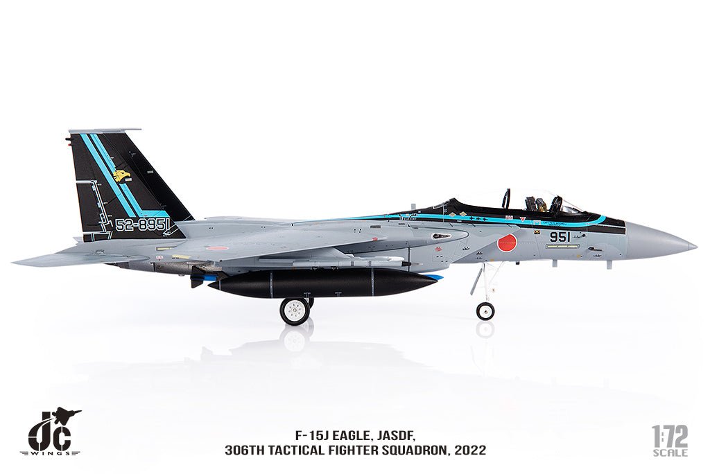 JC Wings JCW - 72 - F15 - 022 1:72 F - 15J Eagle JASDF, 306th Tactical Fighter Squadron, 2022