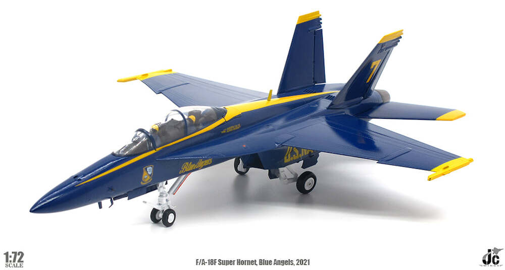 JC Wings JCW - 72 - f18 - 010 1:72 F/A - 18F Super Hornet Blue Angels #7
