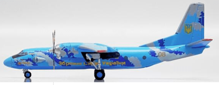 JC Wings LH4UAF327 1:400 Ukraine Air Force Antonov An - 26 08