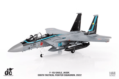 JC Wings Military JCW - 144 - F15 - 006 1:144 F - 15J Eagle JASDF, 306th Tactical Fighter Squadron, 2022