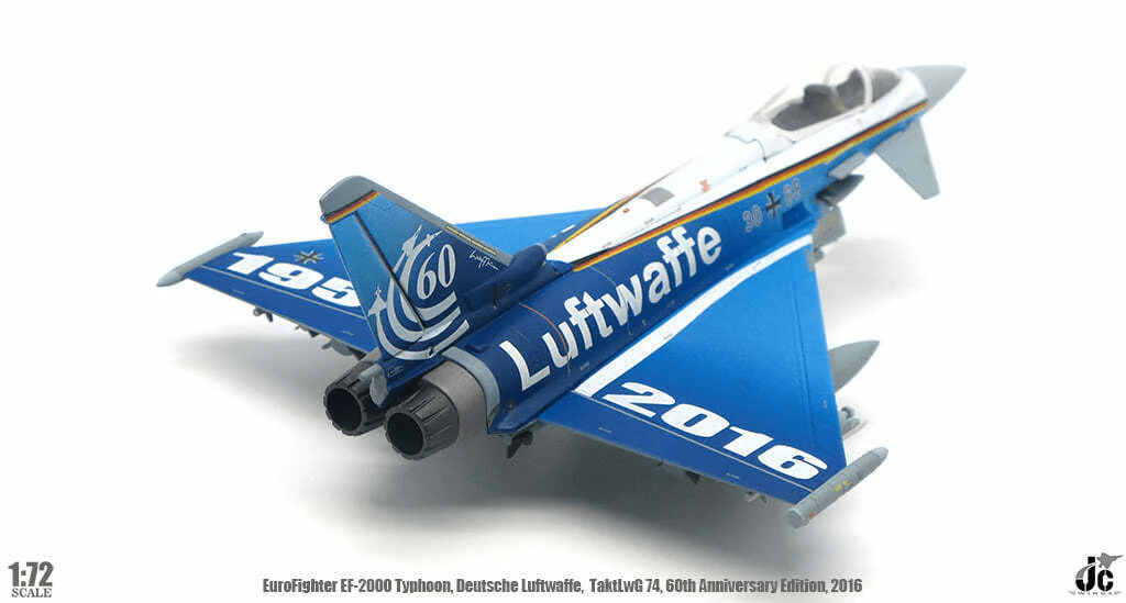 JC Wings Military JCW - 72 - 2000 - 007 1:72 EuroFighter EF - 2000 Typhoon