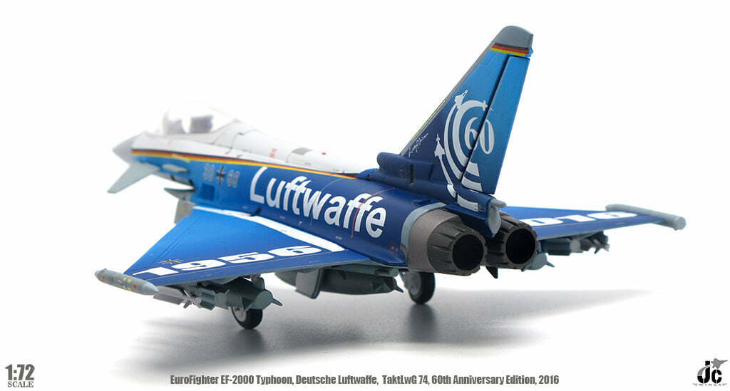JC Wings Military JCW - 72 - 2000 - 007 1:72 EuroFighter EF - 2000 Typhoon