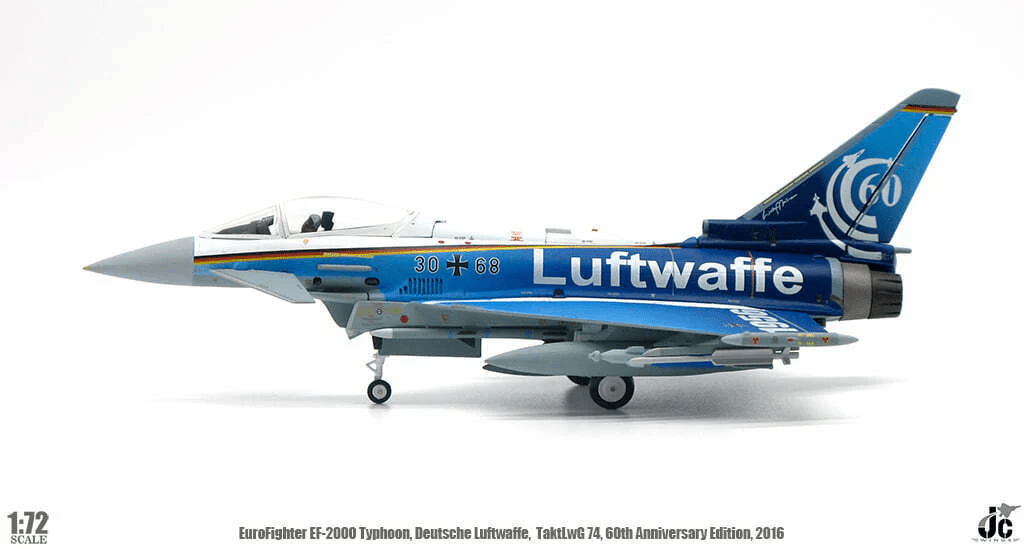 JC Wings Military JCW - 72 - 2000 - 007 1:72 EuroFighter EF - 2000 Typhoon