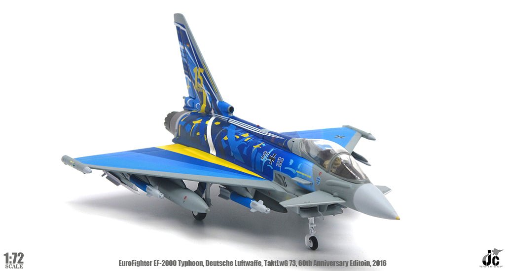 JC Wings Military JCW-72-2000-008 1:72 EuroFighter EF-2000 Typhoon