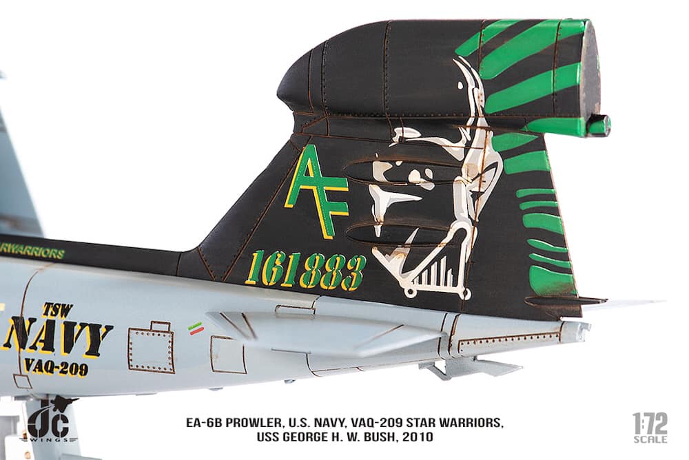 JC Wings Military JCW - 72 - EA6B - 004 1:72 U.S Navy EA - 6B Prowler VAQ - 209 Star Warriors, 2010