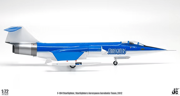 JC Wings Military JCW - 72 - F104 - 001 1:72 F - 104 Starfighter, Starfighters Aerospace Aerobatic Team, 2012