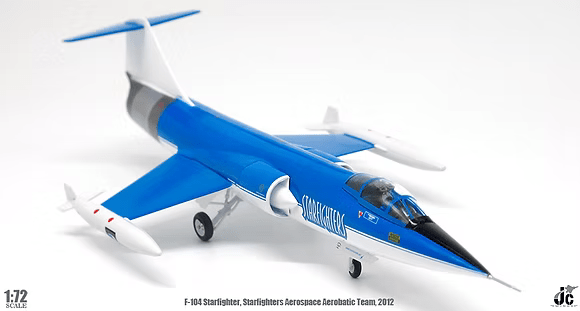 JC Wings Military JCW - 72 - F104 - 001 1:72 F - 104 Starfighter, Starfighters Aerospace Aerobatic Team, 2012
