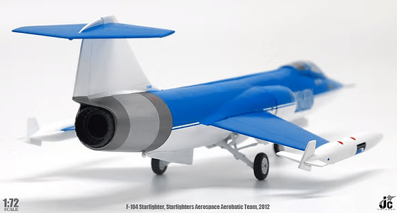 JC Wings Military JCW - 72 - F104 - 001 1:72 F - 104 Starfighter, Starfighters Aerospace Aerobatic Team, 2012
