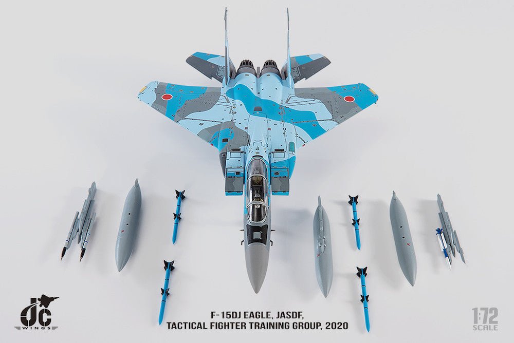JC Wings Military JCW - 72 - F15 - 018 1:72 F - 15DJ Eagle - JASDF - Tactical Fighter Training Group