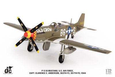 JC Wings Military JCW - 72 - P51 - 004 1:72 P - 51D Mustang Capt. Bud Anderson, 363th FS, 357th FG,