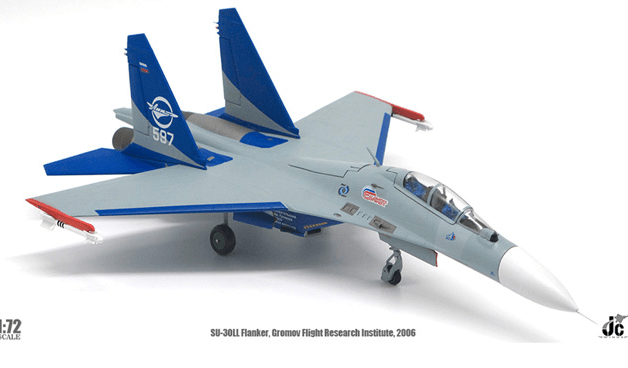 JC Wings Military JCW - 72 - SU30 - 006 1:72 SU - 30LL Flanker, Gromov Flight Research Institute, 2006