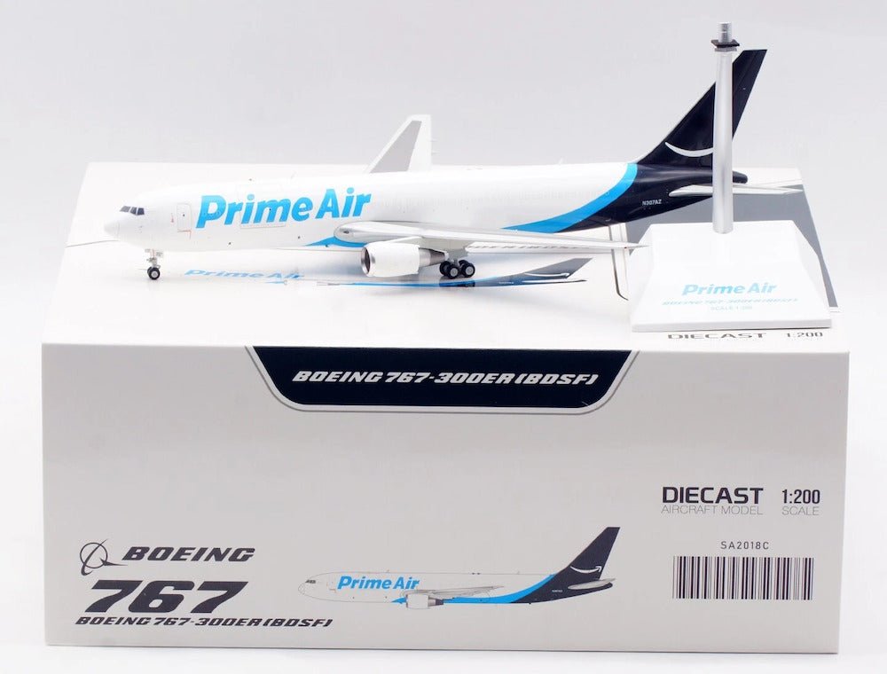 JC Wings SA2018C 1:200 Amazon Prime Air Boeing 767-300ER(BDSF) "Interactive Series" Reg: N307AZ