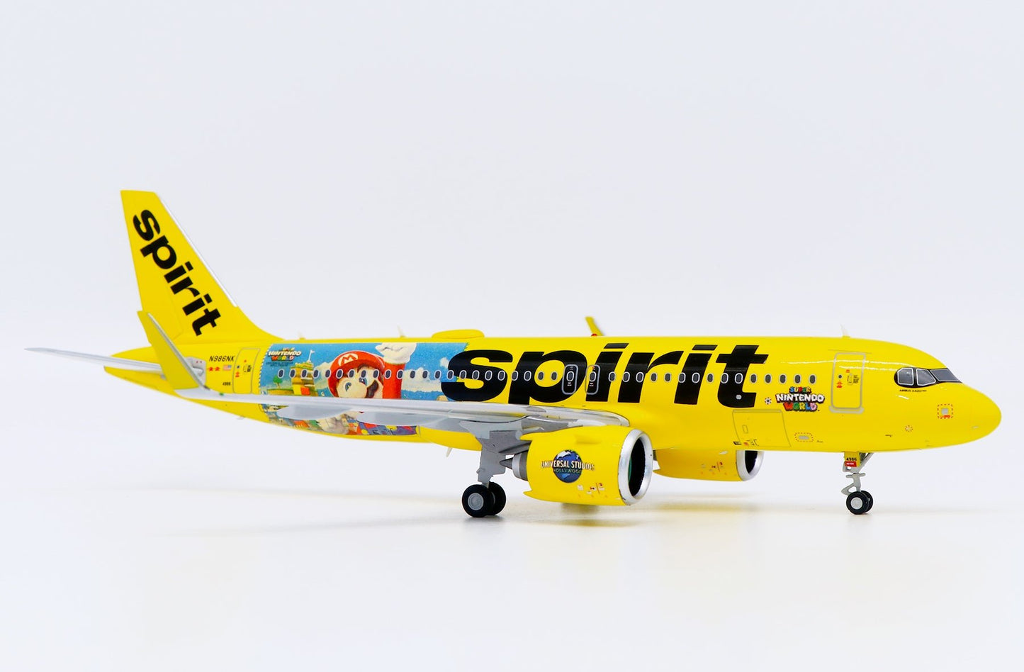 JC Wings SA2065 1:200 Spirit Airlines Airbus A320NEO "Super Nintendo World" N986NK