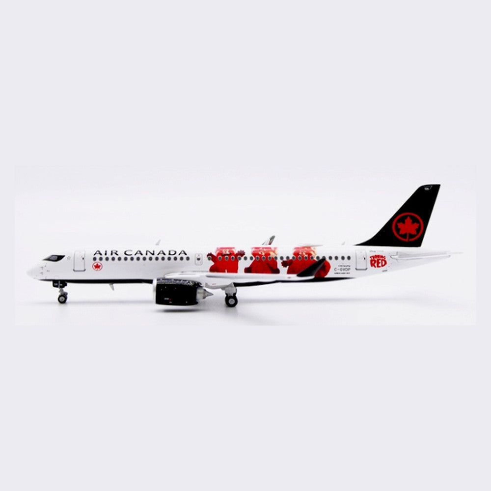 JC Wings 1:400 Air Canada Airbus A220-300 "Turning Red" Reg: C-GVDP diecast model aircraft — SKU SA4069