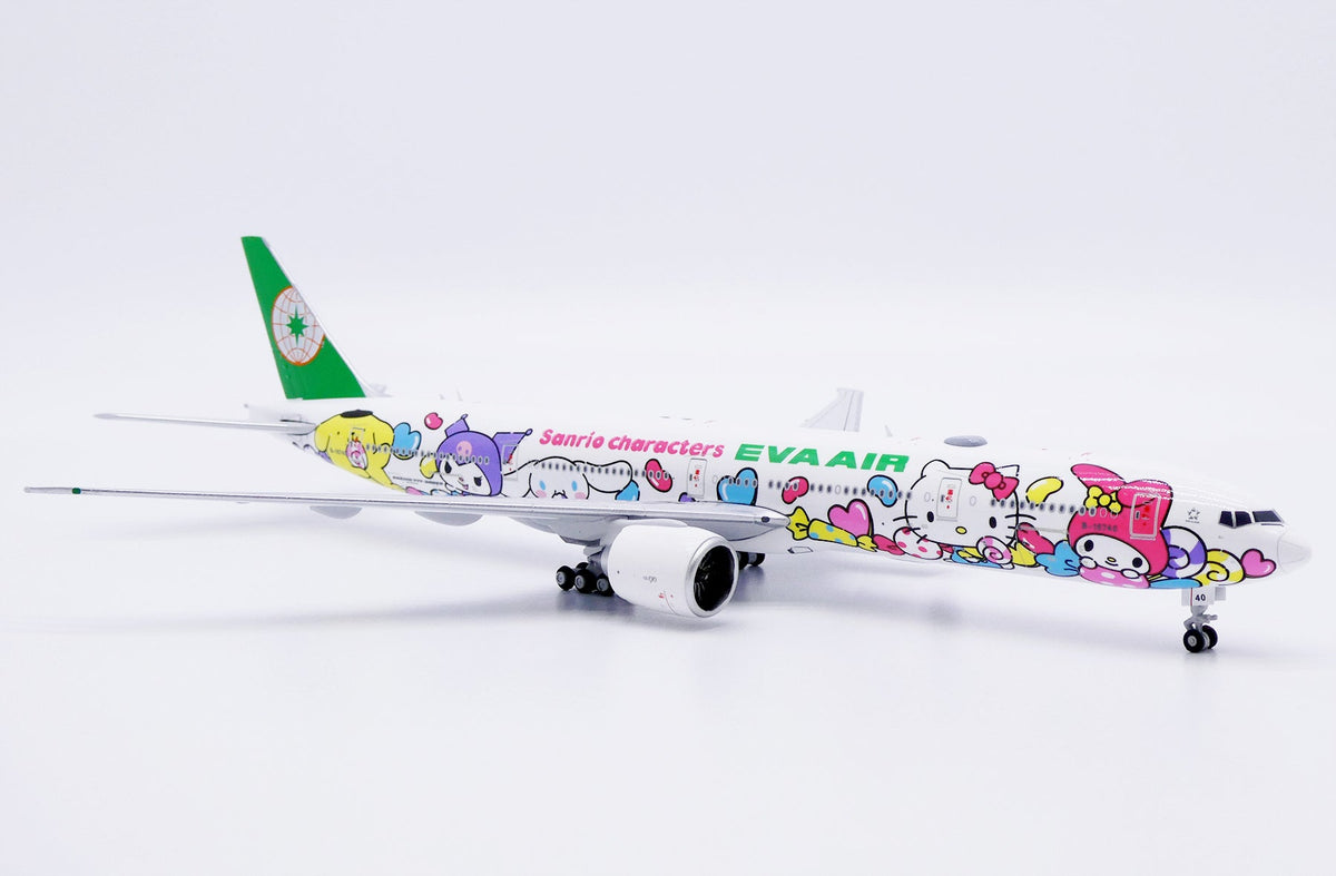 JC Wings SA4087 1:400 Eva Air Boeing 777-300ER "Lolly Jet" Reg: B-16740