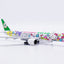JC Wings SA4087A 1:400 Eva Air Boeing 777-300ER "Lolly Jet" Reg: B-16740 "Flaps Down"