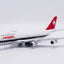 JC Wings XX40281 1:400 Swissair Boeing 747 - 300 "Polished" Reg: HB - IGF