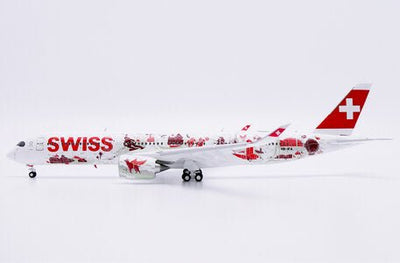 JC Wings XX40284A 1:400 Swiss Airbus A350-900XWB "Wanderlust" Reg: HB-IFA "Flaps Down"