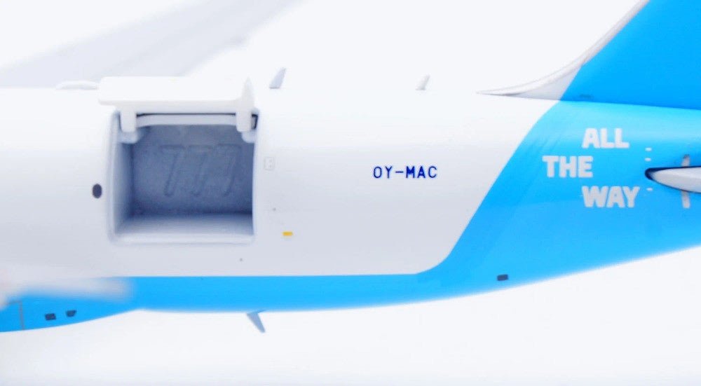 JC Wings XX40289C 1:400 Maersk Air Cargo Boeing 777F "Interactive Series" OY-MAC