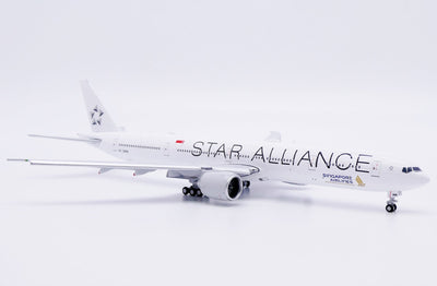 JC Wings XX40802A 1:400 Singapore Airlines Boeing 777-300ER "Star Alliance" Reg: 9V-SWM "Flaps Down"