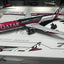 JC Wings XX40844A 1:400 Qatar Airways Boeing 777 - 300ER "Formula 1" Reg: A7 - BEG "Flaps Down"