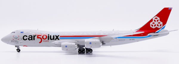 JC Wings XX40871 1:400 Cargolux Boeing 747-8F "car50lux""Air Silk Road" Reg: LX-VCC
