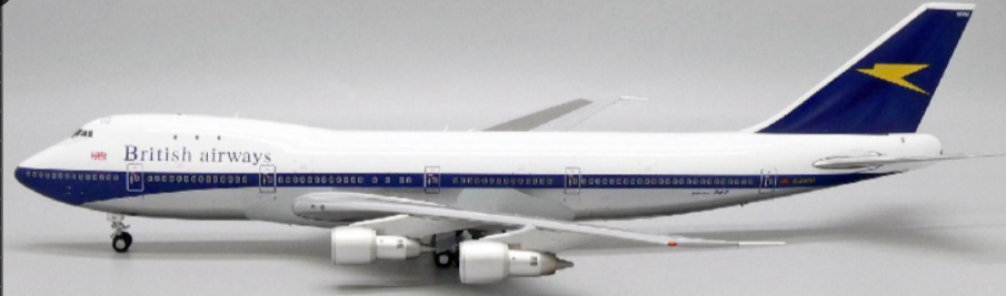Pre-Order JC Wings JC2BAW030 1:200 British Airways Boeing 747-100 "BOAC Livery"