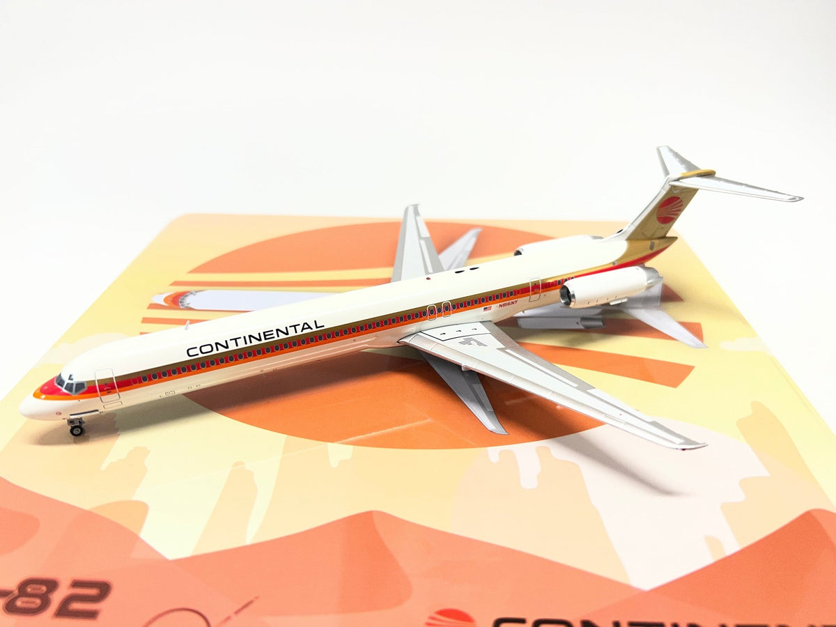 Jet-X Models JX024-2-003 1:200 Continental MD-82 Polished N816NY