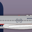 Jet-X Models JX024-2-004 1:200 AeroMexico MD-88 Polished XA-AMS