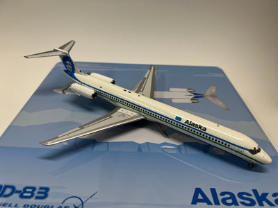 Jet-X Models JX024-2-005 1:200 Alaska MD83 Polished N933AS