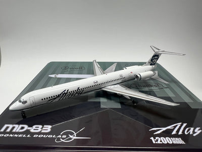 Jet-X Models JX024-2-014 1:200 Alaska MD-83 New Color N933AS