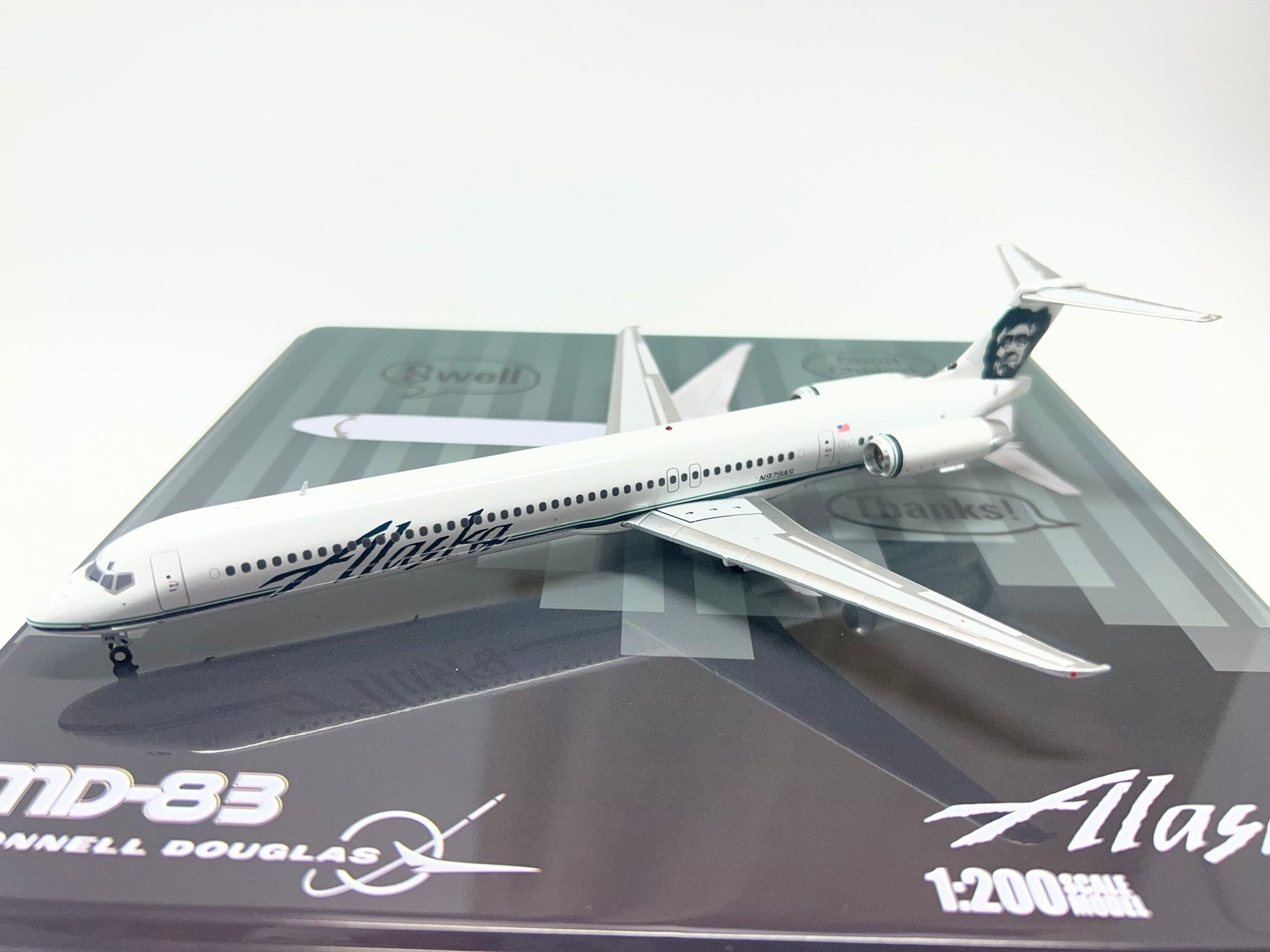 Jet-X Models JX024-2-015 1:200 Alaska MD83 N979AS