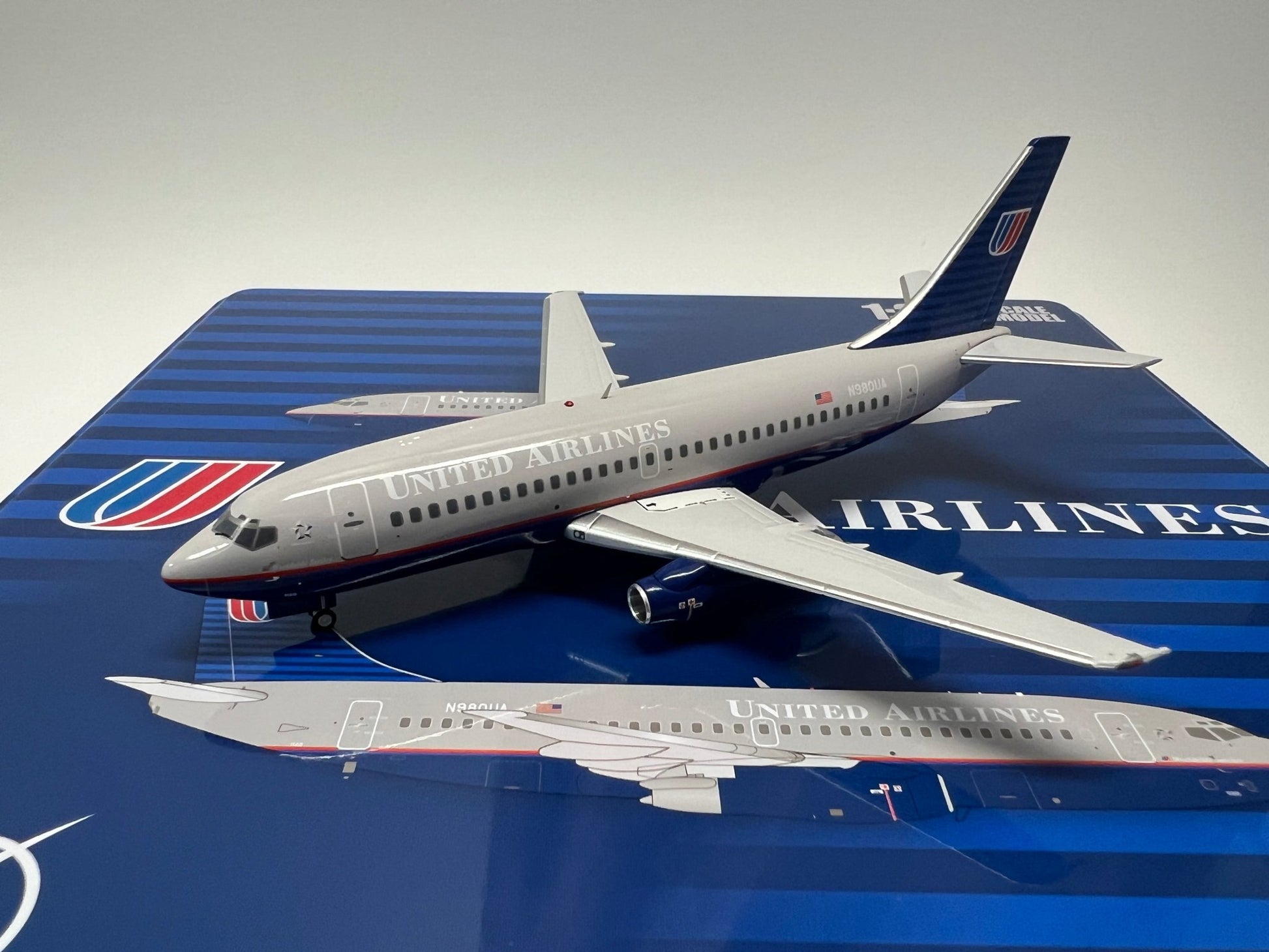 Jet-X Models JX024-2-021 1:200 United Airlines B737-200 N980UA